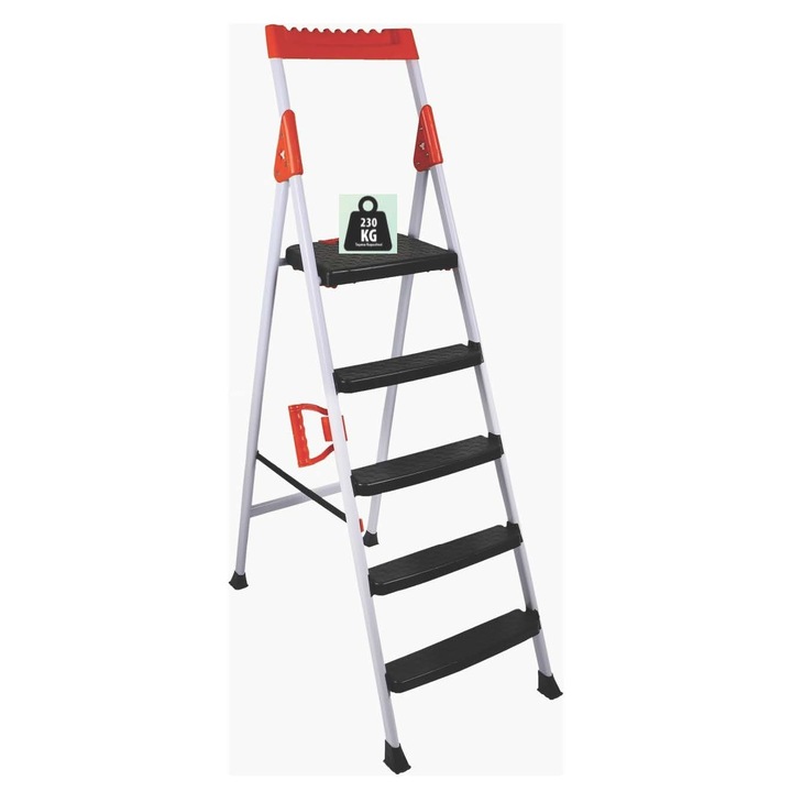 Scara profesionala 4trepte+1platforma, max.230kg