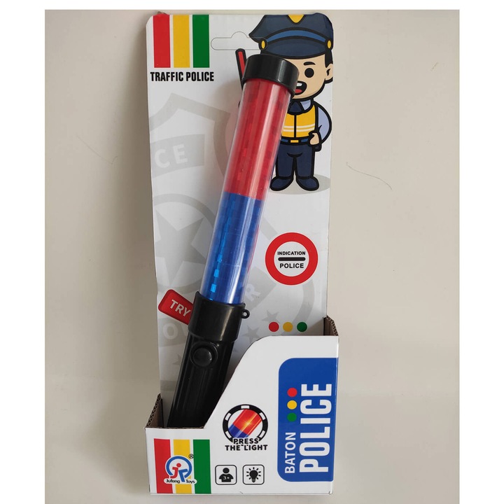 Детска полицейска палка Armtoys, на батерии