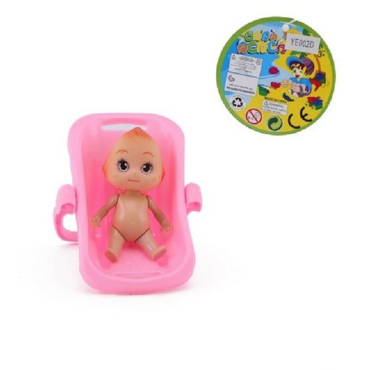 Малка кукла бебе в кошче Armtoys