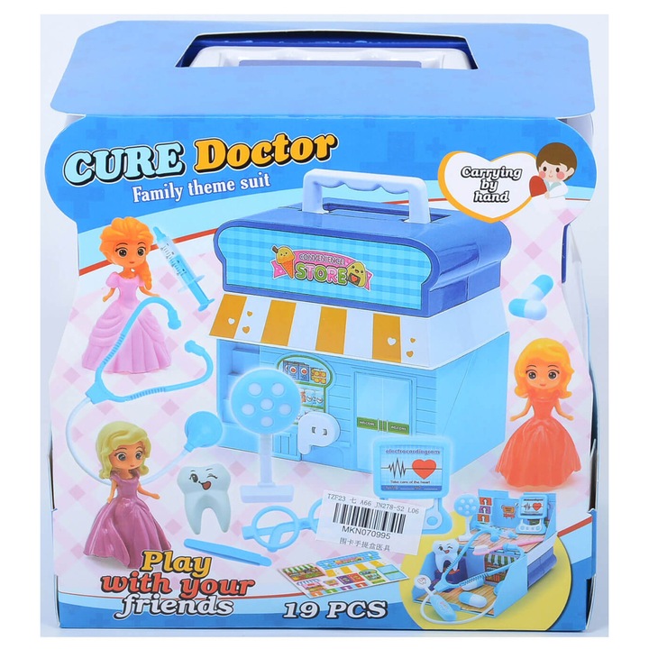 Armtoys детска къща-куфар зъболекарски кабинет