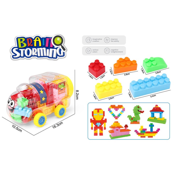 Конструктор Armtoys, 50 части, локомотив
