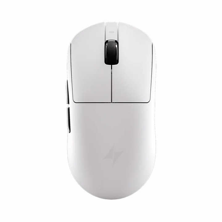 Mouse ATK, mouse profesional de gaming, Wireless Gaming Mouse A9 Pro Max 2.0 Tri-mode Nearlink - 8K, Alb ATK-A9-PRO-MAX-2.0-WH