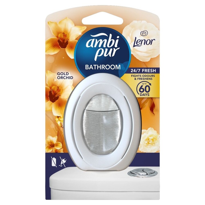 Ambi Pur Gold Orchid Odorizant de baie 8ml