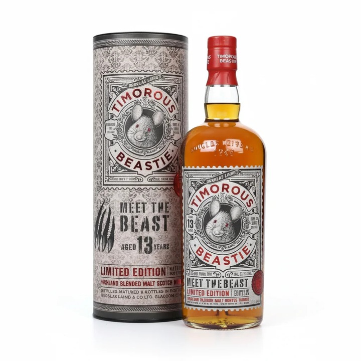 Whisky Timorous Beastie Meet The Beast, Blended Malt, 13 Ani, 52.5%, 0.7L