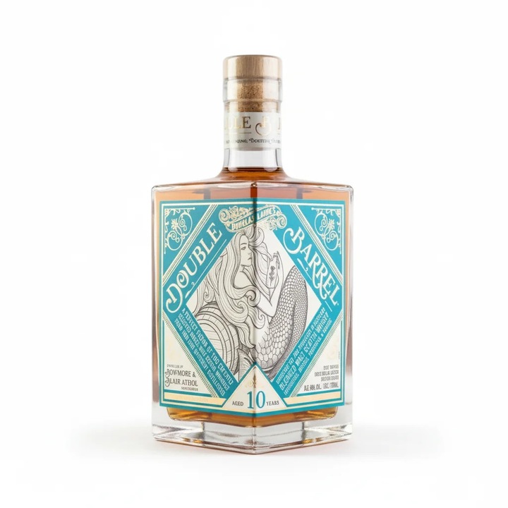 Whisky Double Barrel Bowmore_Blair Athol 10 Ani, 46%, 0.7L