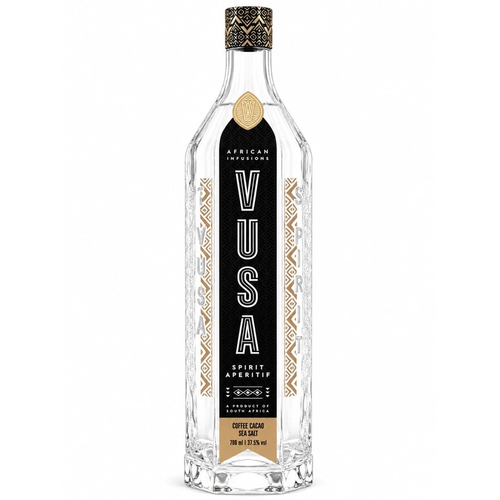 Vodka aromata Vusa Coffee Cacao & Sea Salt, 0.7 l, 37.5% alcool