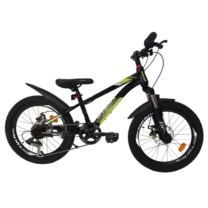 Bicicleta BR Inspire 20'' 7 viteze, Shimano Negru
