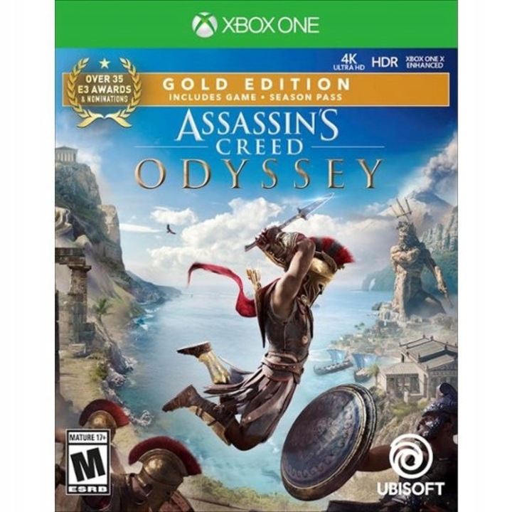 Licenta Joc Assassin's Creed Odyssey Gold Xbox One/X/S Key (Cod Activare Instant)