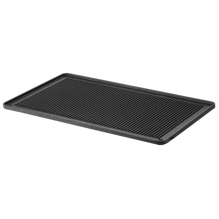 Placa de gratar Convectomat HENDI, teflonata, 530x325mm, GN 1/1, 9mm grosime