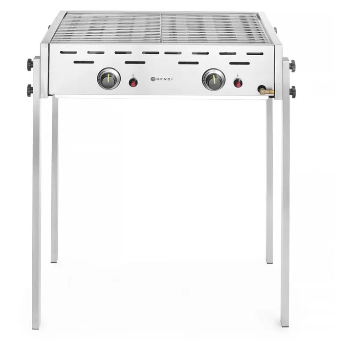 Roast-Master Pro gáz grill, HENDI, 11, 6kW, 790x560x(H)900mm