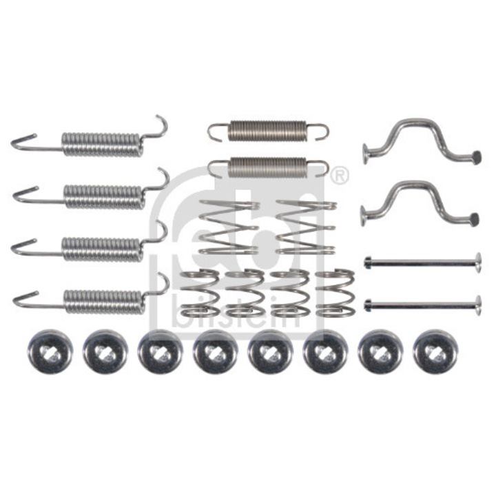 Set accesorii sabot frână FEBI pentru Lexus GS, IS I, IS SportCross, LS, RX, SC, Toyota Avensis Verso, FJ Cruiser, Land Cruiser