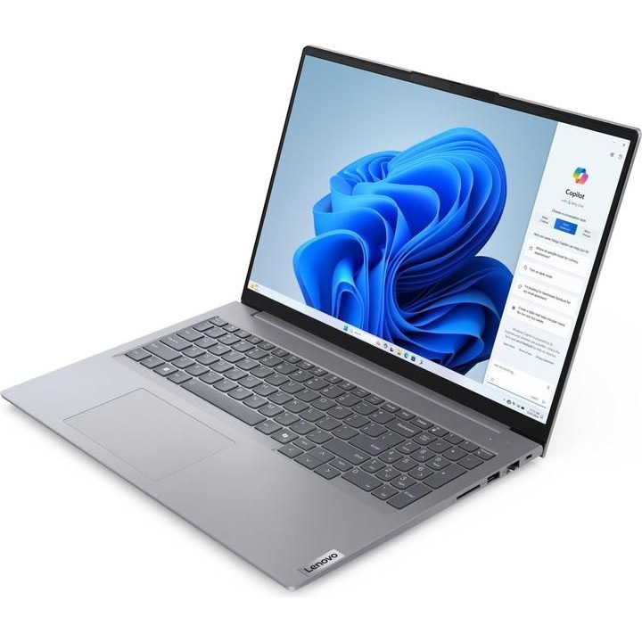 Laptop Lenovo ThinkBook 16 G7 ARP 21MW0081MH, 16 inch 1920 x 1200, AMD Ryzen 5 7535HS 6 C / 12 T, 3.3 GHZ - 4.55 GHz, 3 MB 16 MB cache, 12 W, 16 GB DDR5, 512 GB SSD, AMD Radeon Graphics, Windows 11 Pro