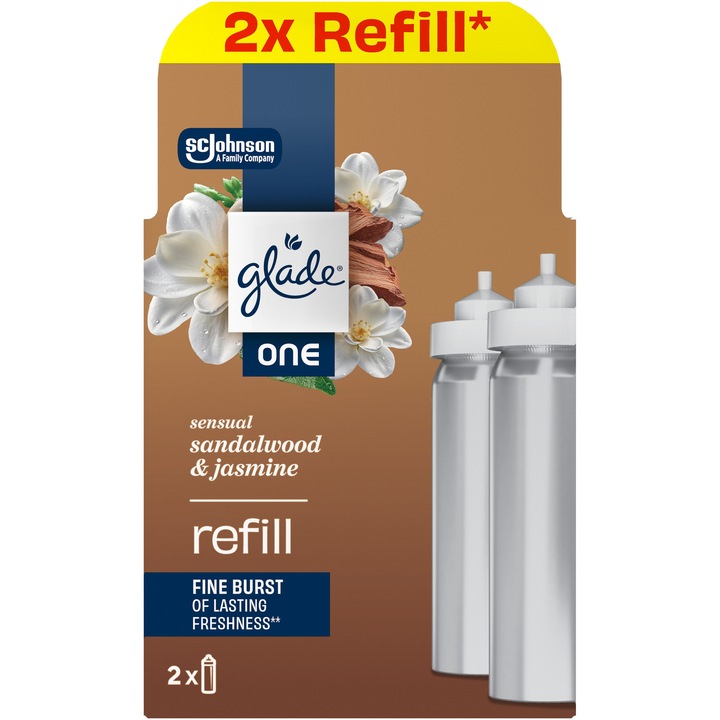 Glade One Rezerva Sandalwood & Jasmine 2*10ml
