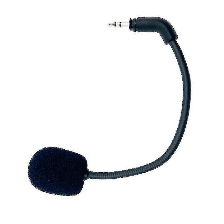 Mikrofon Recon 500 gaming fejhallgatóhoz, hajlítható, fekete, 15cm