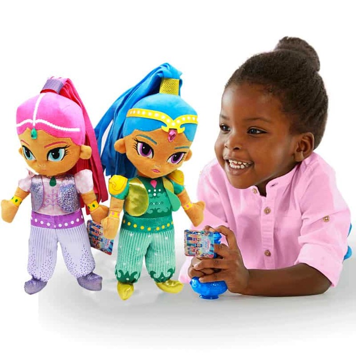 Set Papusi Shimmer si Shine Plus 30 cm