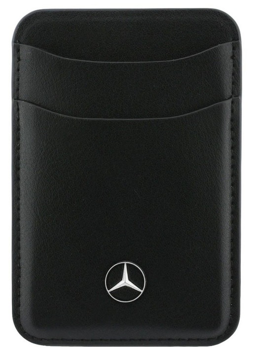Портфейл от екологична кожа Mercedes Wallet, съвместим с MagSafe, черен