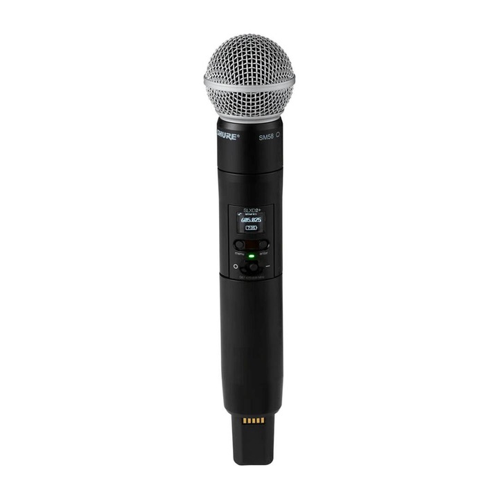 Микрофон Shure SLXD24+E/58-G65 Digital Wireless Черен