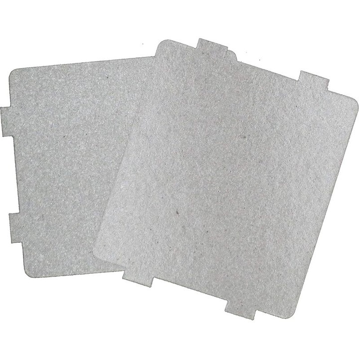 Foaie mica pentru cuptor cu microunde, izolatie termica groasa, 9.9x10.8cm