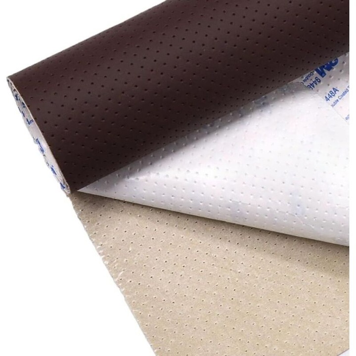Patch reparare piele ecologica 20x30cm, adeziv durabil, rezistent ulei, negru