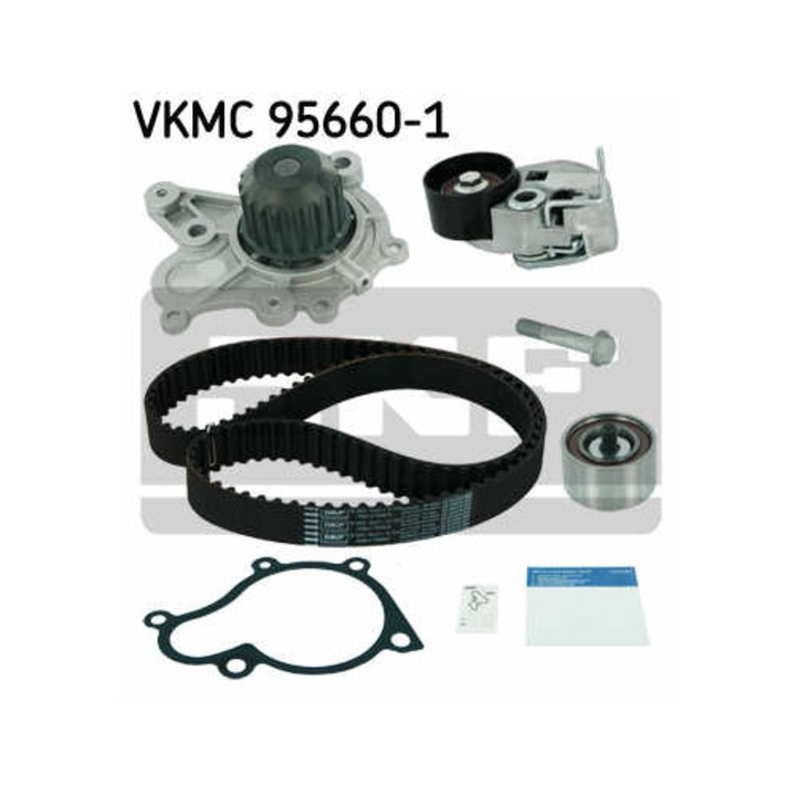 SKF VKMC 95660-1 vízpumpa+vezérműszíj készlet