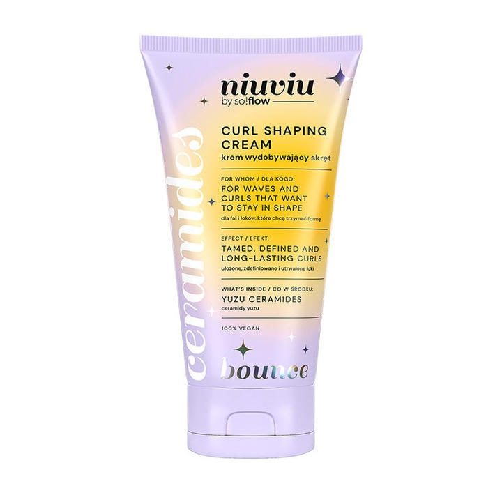 Krém a fürtök definiálásához és rögzítéséhez, 150ml, NIUVIU