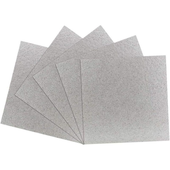 Set 5 foi mica pentru cuptor cu microunde 10x12cm universal