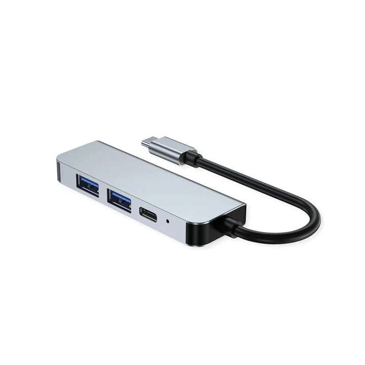 Dokkolóállomás USB C típusú HDMI 4K30Hz/1xUSB 3.2-A/1x USB 2.0-A + PD, Value 12.99.1146