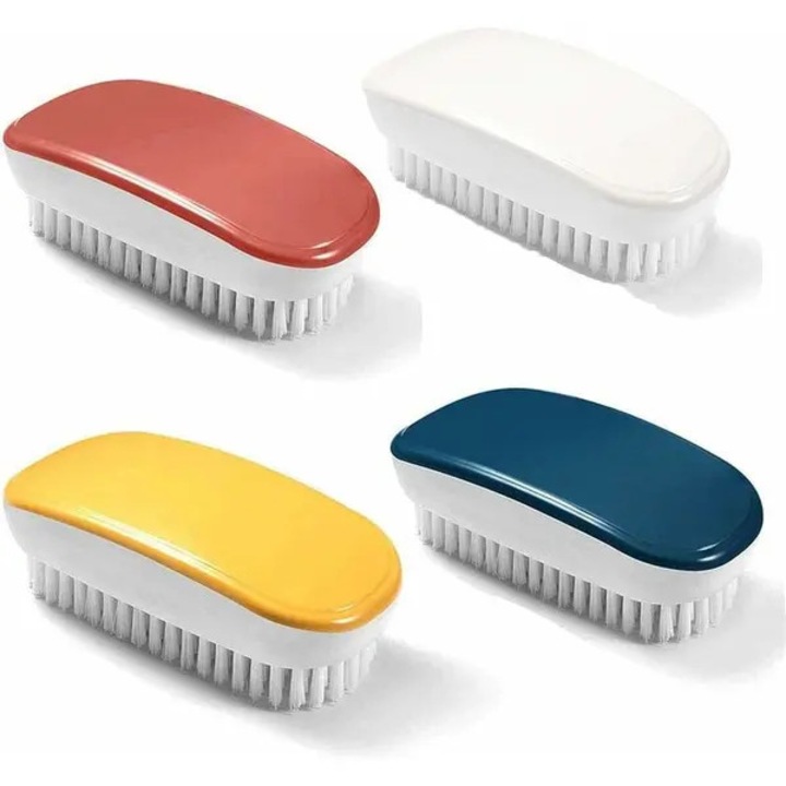 Perie multifunctionala pentru curatare, set 4 bucati, multicolor
