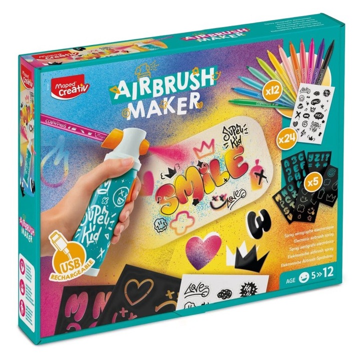 Set Maped Creativ Airbrush Maker