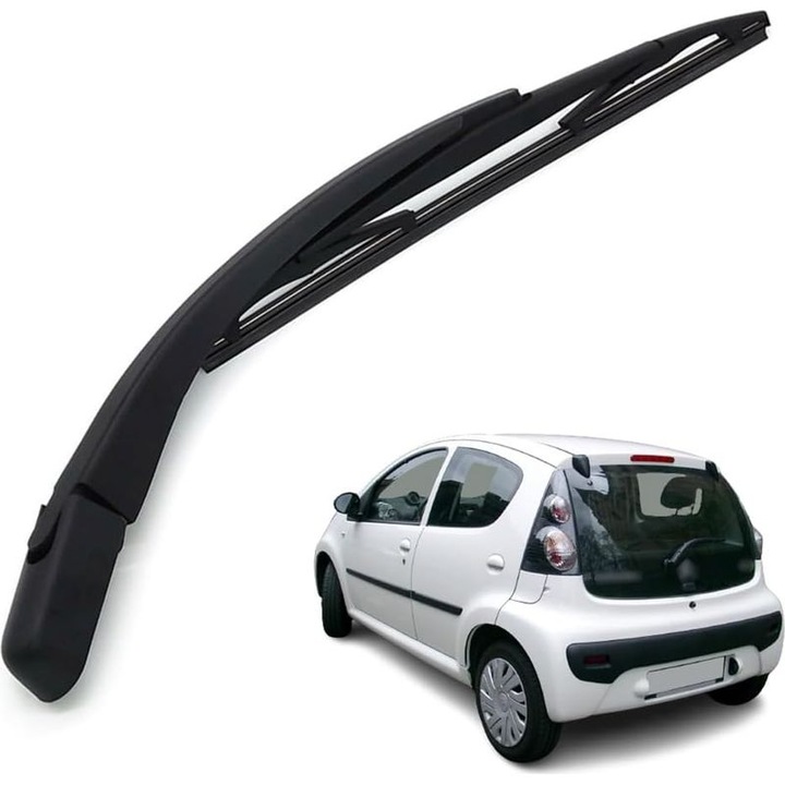 Hátsó ablaktörlő készlet Citroen C1 2005-2014 természetes gumi fekete 30.5cm