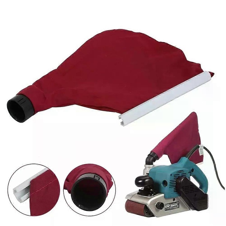 Husa anti-praf pentru slefuitor cu banda 9403 9401 rosu-negru 1buc