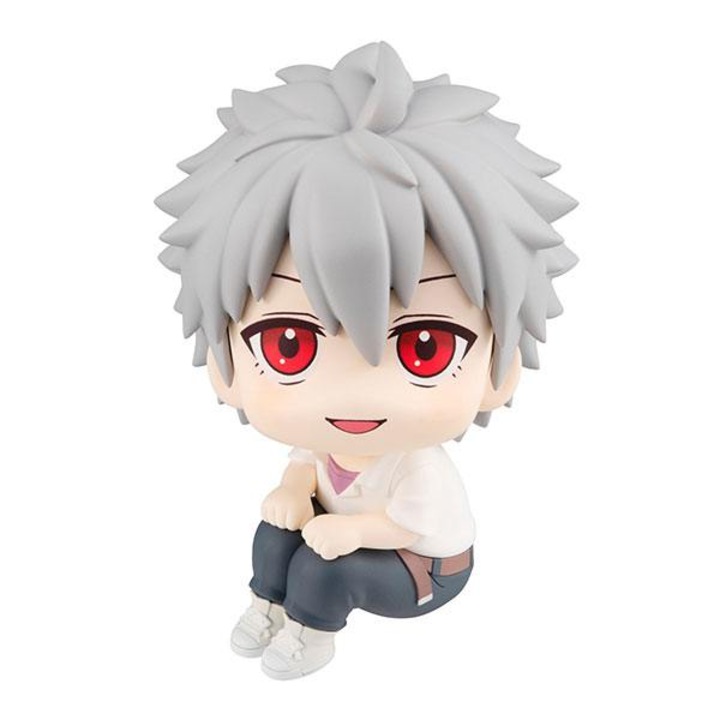 Evangelion figura: 3.0+1.0 Thrice Upon a Time Look Up PVC szobor Kaworu Nagisa 11 cm