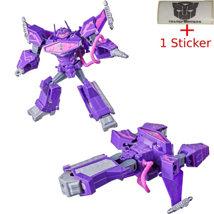 Фигурка Transformers Authentics ALPHA, Shockwave, 18см със стикер