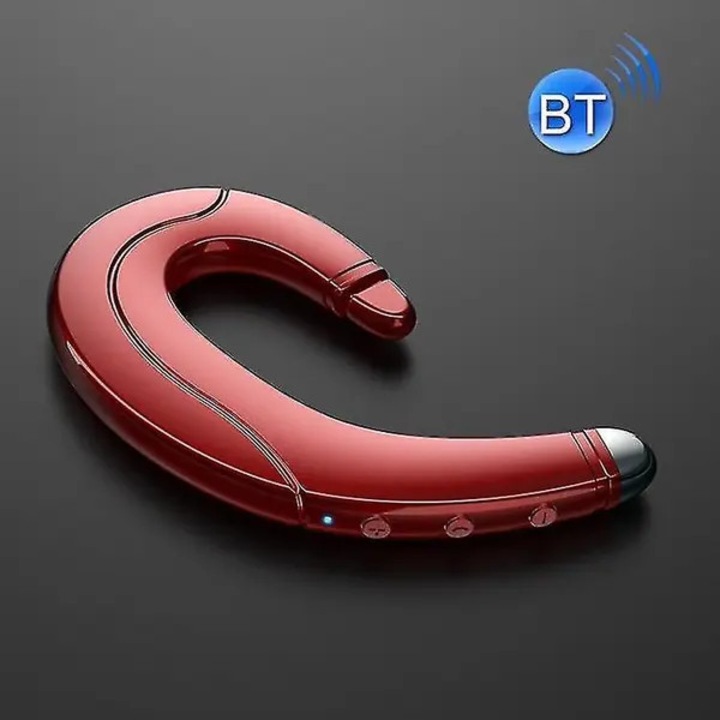 F88 vezeték nélküli sport fülhallgató, piros, 72x40x8.5mm, 9.5g