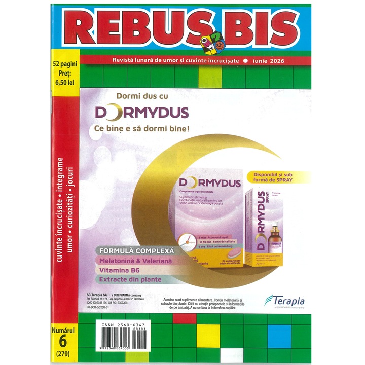 Rebus bis 6/279 - revista de cuvinte incrucisate - Alias Publishing