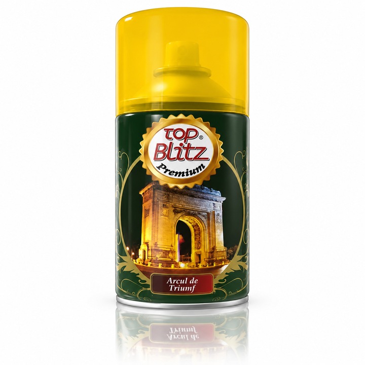 Top Blitz Premium Arcul de Triumf automata légfrissítő spray utántöltő, 260 ml