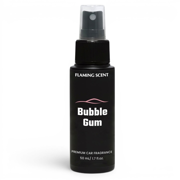 Prémium autóillatosító Bubble Gum, Flaming Scent, spray parfüm, 50 ml