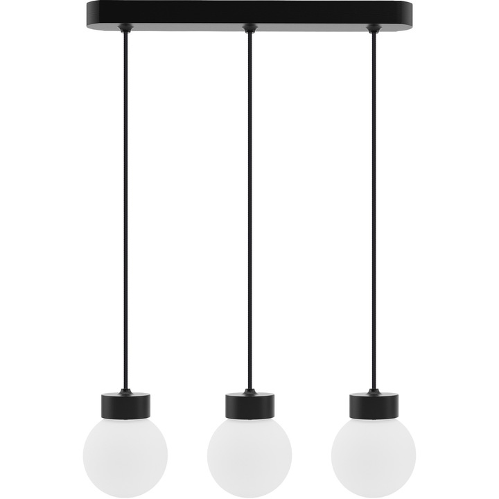 Pendul Hellux Barrel Orb Kula fekete hármas 150x52cm