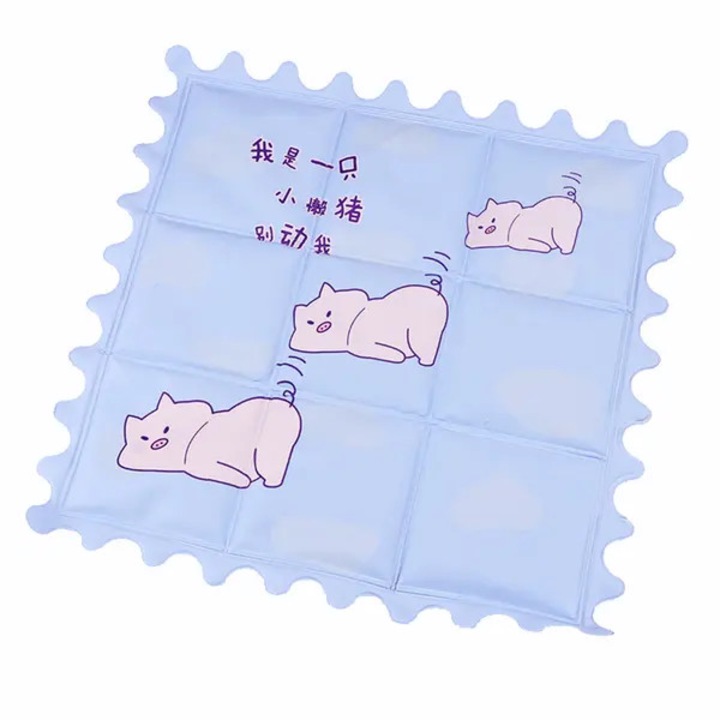 Összecsukható hűsítő párna PVC 37x37cm többszínű