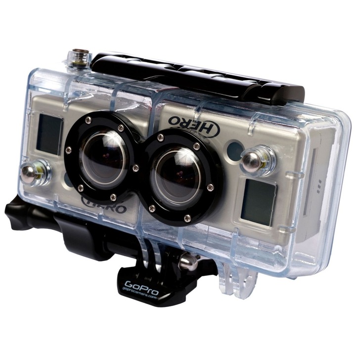 GoPro 3D Hero rendszer kiegészítő szett, fekete