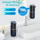 Dozator Automat de Sapun Lichid Tip Spuma GIROMI®, 380 ml, Senzor de Miscare, 4 Trepte de Dozare, Spumare in 0, 25 s, Display LED, Incarcare USB-C, Rezistent la Apa IPX5, Montare pe Perete sau Blat, pentru Baie si Bucatarie, Negru