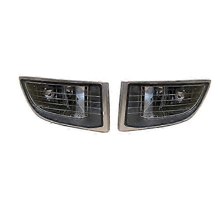 Set lampi ceata fata, 81211-60150, rezistente apa, 30x26x10cm, transparent
