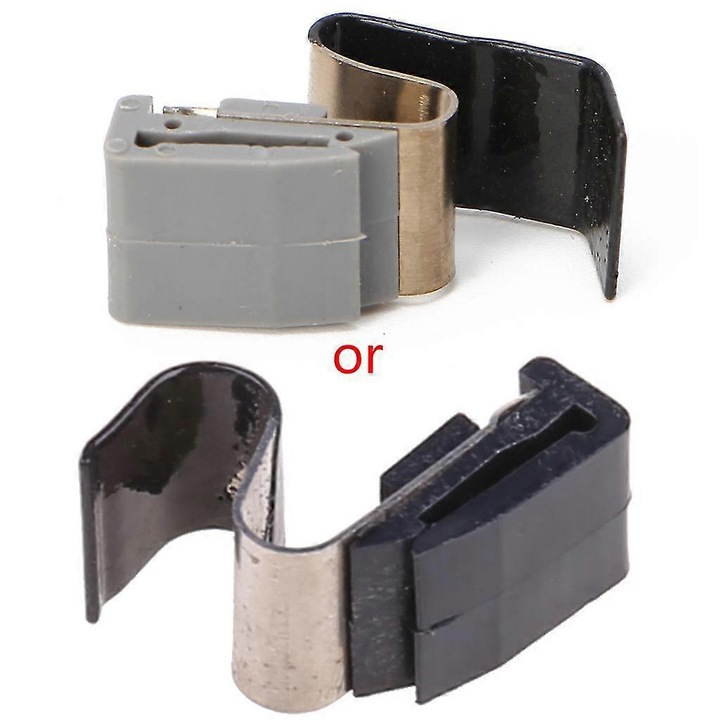 Clema arc pentru usa rezervor Mitsubishi, gri-negru, 3cm
