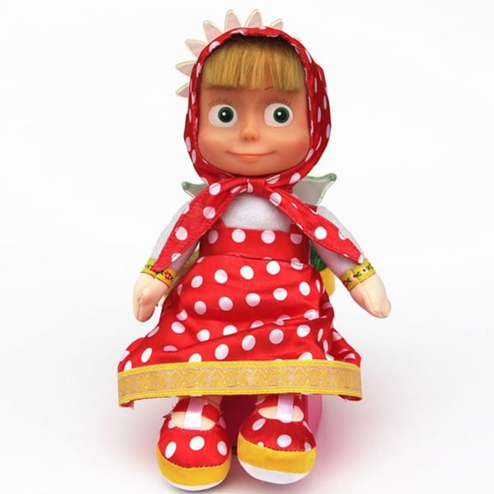 Papusa Masha din plus / Rosu