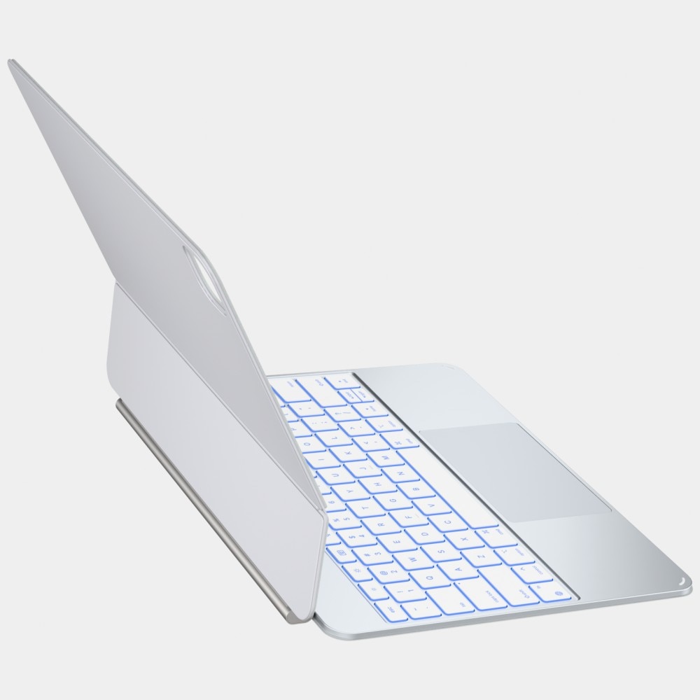Husa tableta Typecase Edge Pro cu tastatura, argintiu, 13 inch