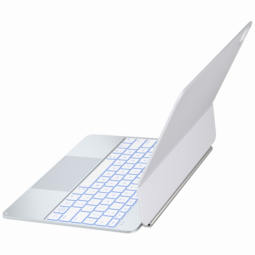 Husa tableta Typecase Edge Pro cu tastatura, argintiu, 13 inch