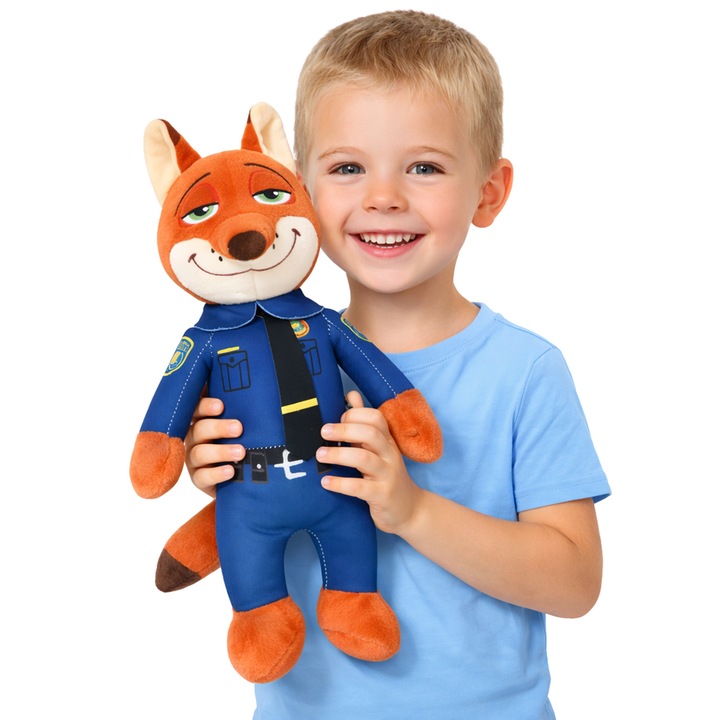 Jucarie de plus Zootropolis NICK WILDE camel 30cm