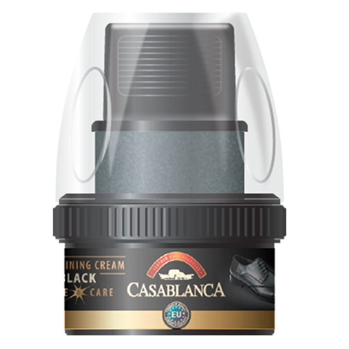 Crema solida Casablanca Shine Black 50 ml