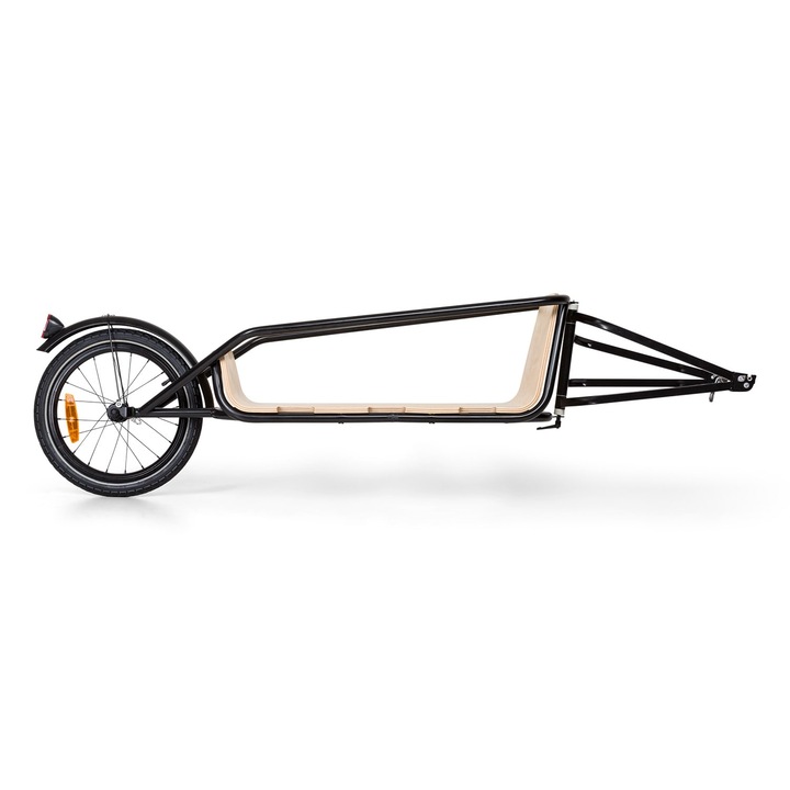 Klarfit, Companion Chaser Kerékpár Utánfutó 30 Kg 16" Multiplex Nyírfa