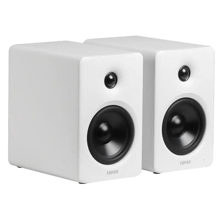 EDIFIER 2.0 hangszórók, RMS: 100W (2 x 15W + 2 x 35W), bluetooth v6.0, AUX/USB-C/Optikai/HDMI eARC, 220V tápellátás, fehér